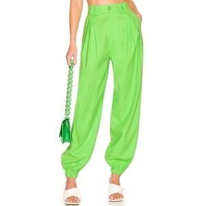 Roux Pant In Lime Green - image 1